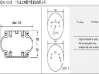 JW1-5020/对应FS120-9工业设备橡胶空气弹簧/气囊/空气垫/缓冲减振垫/Air spring/W01-A72-7518/W01-358-7564/W01-358-7561/W01-358-7568/W01-358-0133/W01-358-7600/W01-358-7602/W01-35