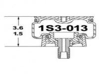 机械设备匹配空气弹簧气囊垫（隔振、减震、提升、消噪音应用）JW3014 W02-358-3003 W02-358-3005 W02-358-3001 W02-358-3000 1C3014 Y1-1S3-013 W02-358-3000 SZ37-6 1S3-013 SK37-6P02 1S3-01
