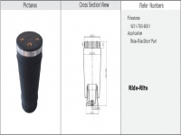 减震气囊 / 空气弹簧 / Air spring / JW1C2032 W21-760-9001 RIDE RITE