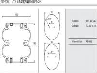 JW2-5281空气弹簧/气囊减振/Air spring shock absorbers