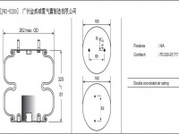 JW2-5280空气弹簧/气囊减振/Air spring shock absorbers