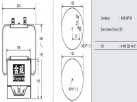 JW6103橡胶空气弹簧/气囊/Air spring shock absorbers/4390NP03/A9423200421