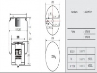 JW6028橡胶空气弹簧/气囊/Air spring 20554756/4420NP01/1076075/1076076