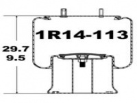 橡胶空气弹簧气囊波纹管Air spring corrugated pipe 566283030 1R14-113 11105-22S750 W01-358-5505 566-28-3-030 566-20-7-181 566207181 1R14113 W013585505