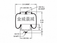 Air spring for Kenworth #空气弹簧# #空气弹簧气囊# #空气弹簧减震器# W02-358-7064 W023587064 SC29-Y064 1102-0074 W02-358-7064 W023587064 W02-600-7064 W026007064