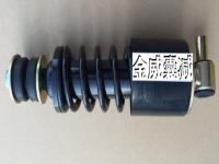 Truck cab shock absorber 陕汽X3000重卡车驾驶室前弹簧减振器 陕汽前减震器 DZ13241430120 前悬减震器 注：长度40cm、弹簧直径11mm