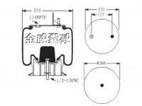 天龙卡车空气弹簧气囊总成 W01-455-6487 1V15M-8 2918010-TB800 910-17.5P519 910-17.5P440 566241001 566243097 566-24-3-097 1R12-403 W01-358-9373 1V8644 W01-455-5487 079288-004 E8644 ET15M-8 1T15M-8 W01-455-8644