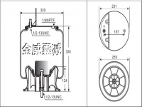 truck air spring airbag 卡车空气弹簧气囊 OV15M-8 1V8644 W01-455-5487 352-9375 1R12-404 1R12-488 364SQ27 57QL414M 8451 9375 AS9375 CS112404 50899-2 50899-1 E-FS9375 50899-1 3645Q27